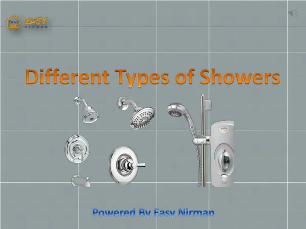 Different Types of Showers | Easy Nirman