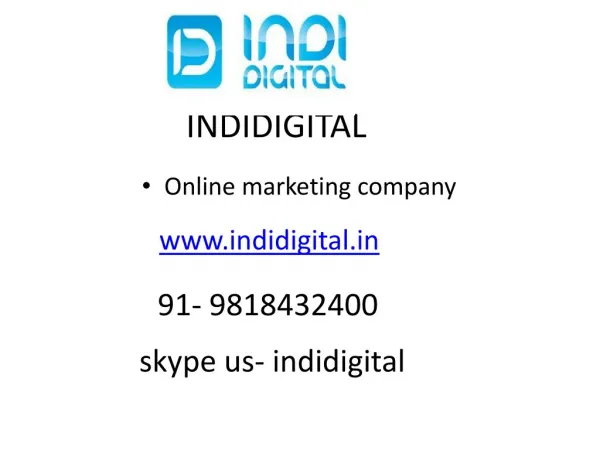 Find the digital marketing companies in delhi