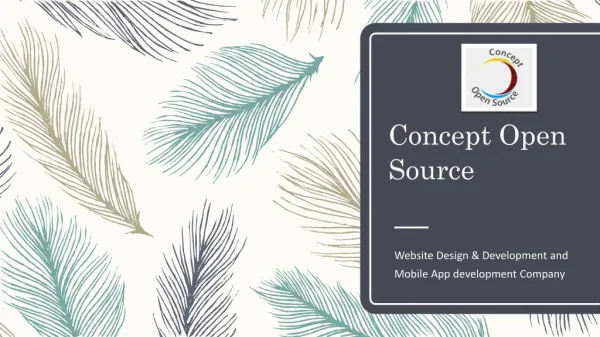 concept open source