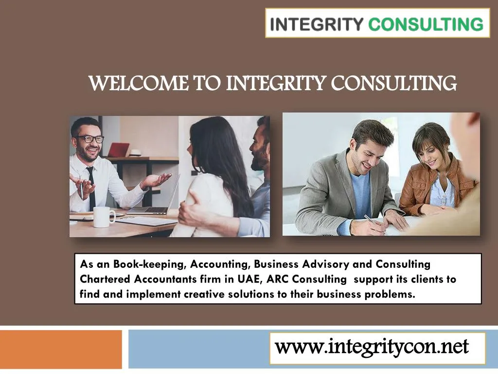 welcome to integrity consulting