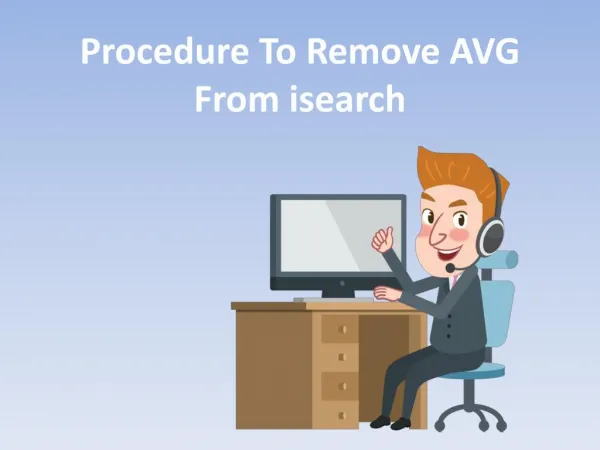 Procedure to Remove AVG from isearch