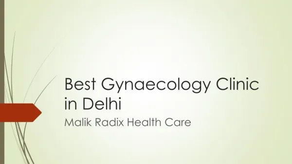 Best gynaecology clinic in delhi