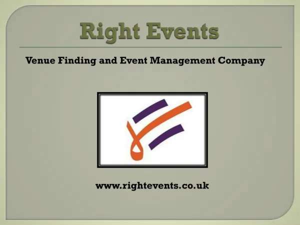Right Events â€“ UKâ€™s Venue Finding & Event Management Company