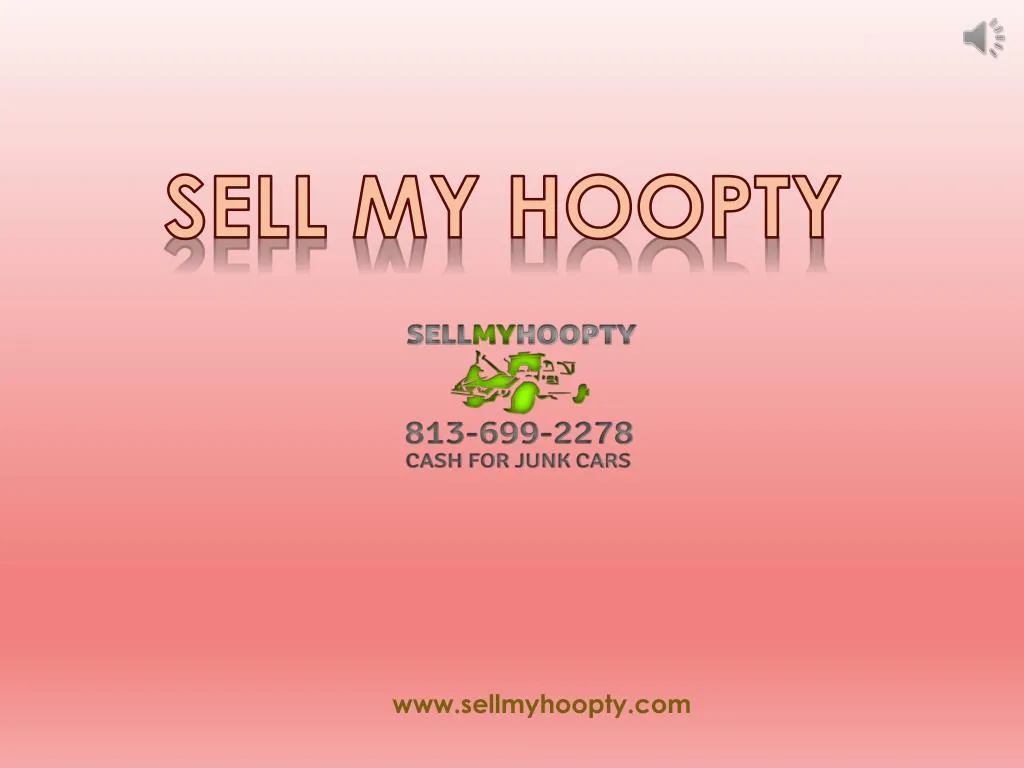 sell my hoopty