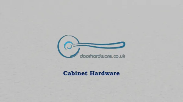 Cabinet Hardware-Doorhardware