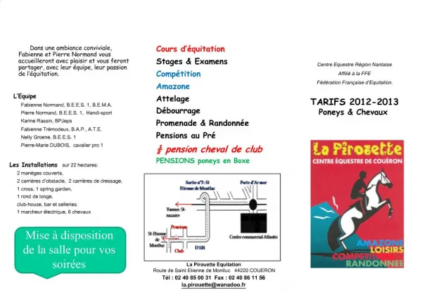 Cours d quitation Stages Examens Comp tition Amazone Attelage D bourrage Promenade Randonn e Pensions au Pr pensio