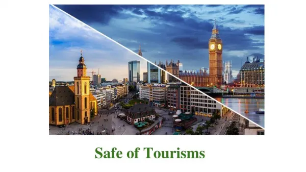 Safe of tourism