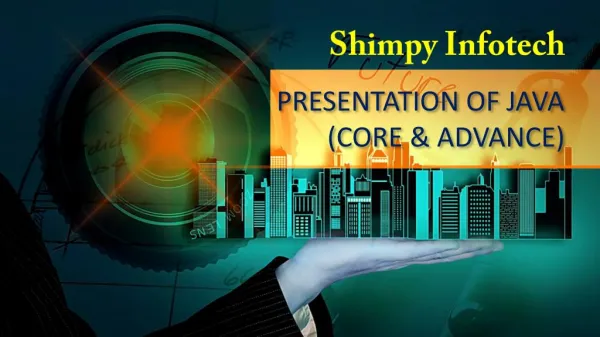 java courses provided at Shimpyinfotech
