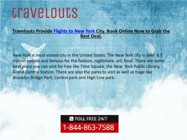 Cheap Flights to New York With Travelouts