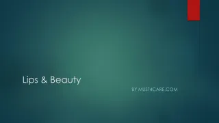 Home Remedies for Dark Lips into Pink Lips - slide 1