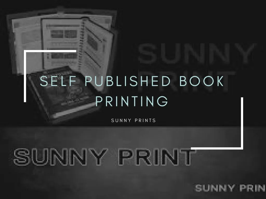 self published book printing