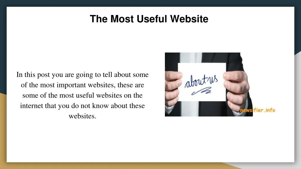 the most useful website