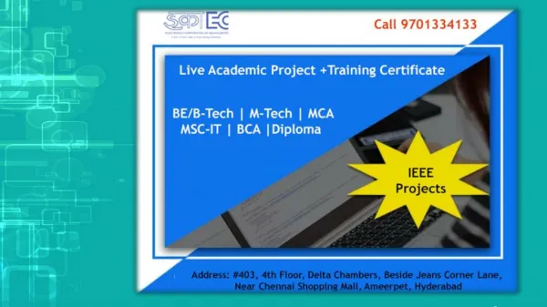 Final Year VLSI Projects Training in Ameerpet, Hyderabad - ECILECIT