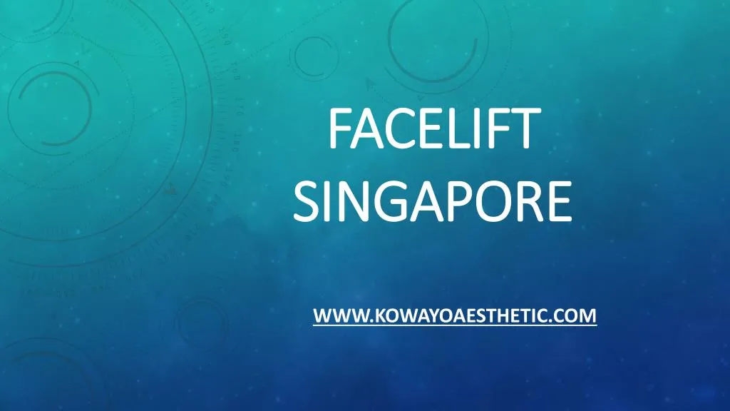 facelift singapore