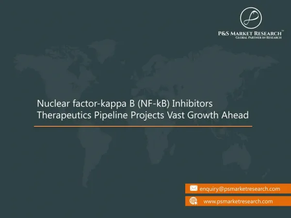 Nuclear factor-kappa B (NF-kB) Inhibitors Therapeutics Pipeline Analysis- Clinical Trials & Results, Patent, and Other D