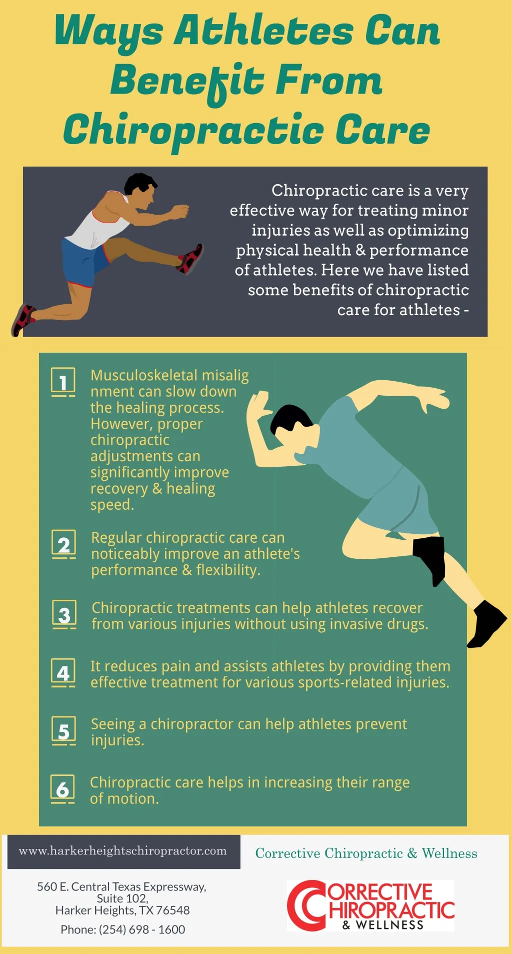ways athletes can benefit from chiropractic care