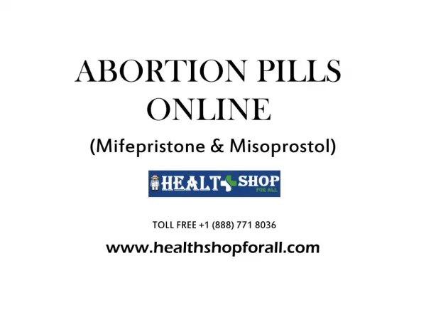 Early Pregnancy Termination Abortion Pills Kit Online | Healthshopforall.com