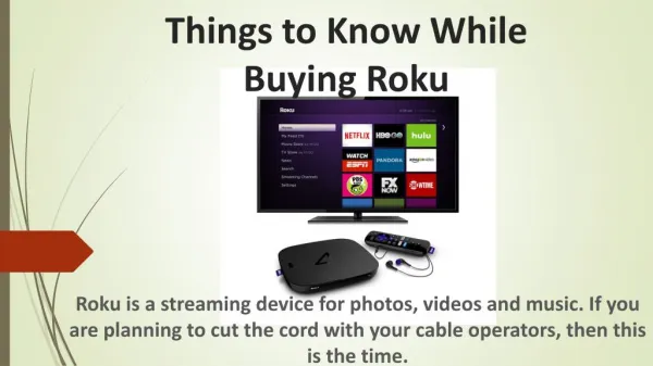 Www roku com support things to know while buying roku