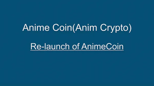 Anime Crypto