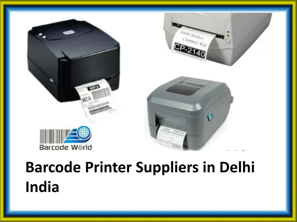 barcode printer suppliers in delhi india
