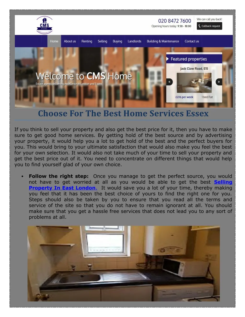 choose for the best home services essex