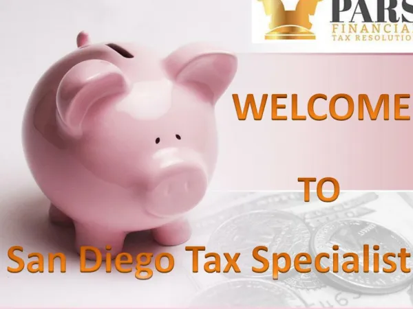 Tax Specialist Services San Diego