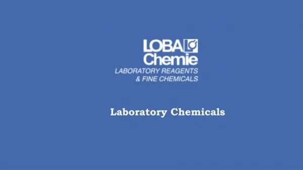 Laboratory Chemicals