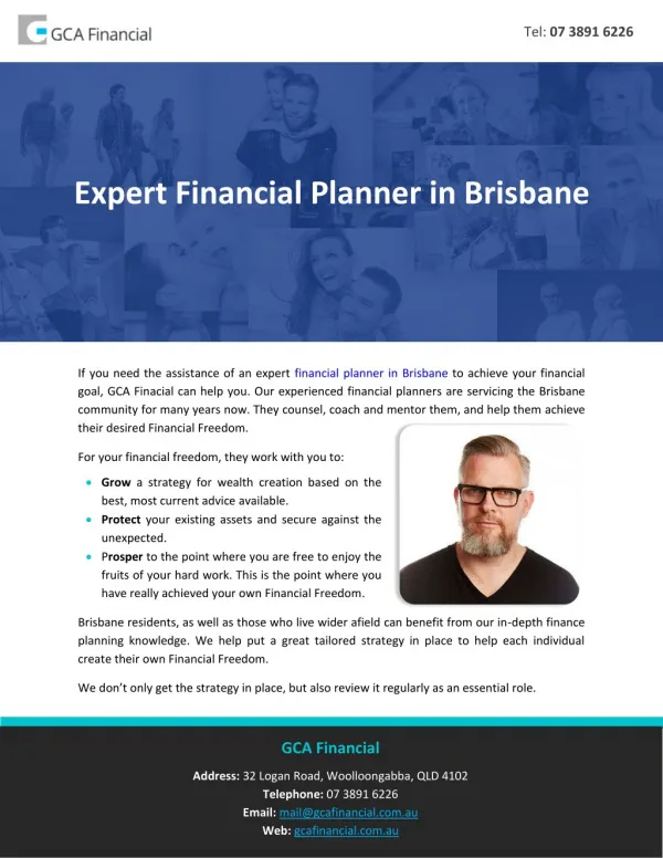 Expert Financial Planner in Brisbane