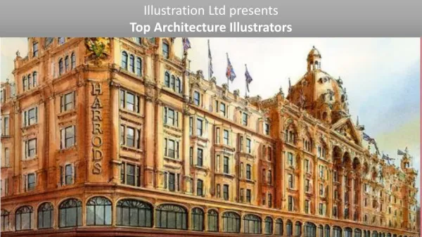 Top Architecture Illustrators & Artists from UK, USA