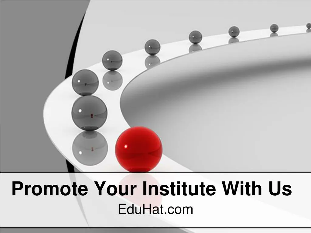 promote your institute with us