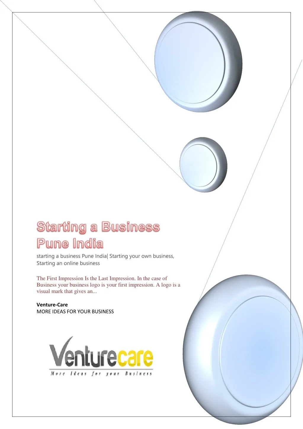 starting a business pune india starting your