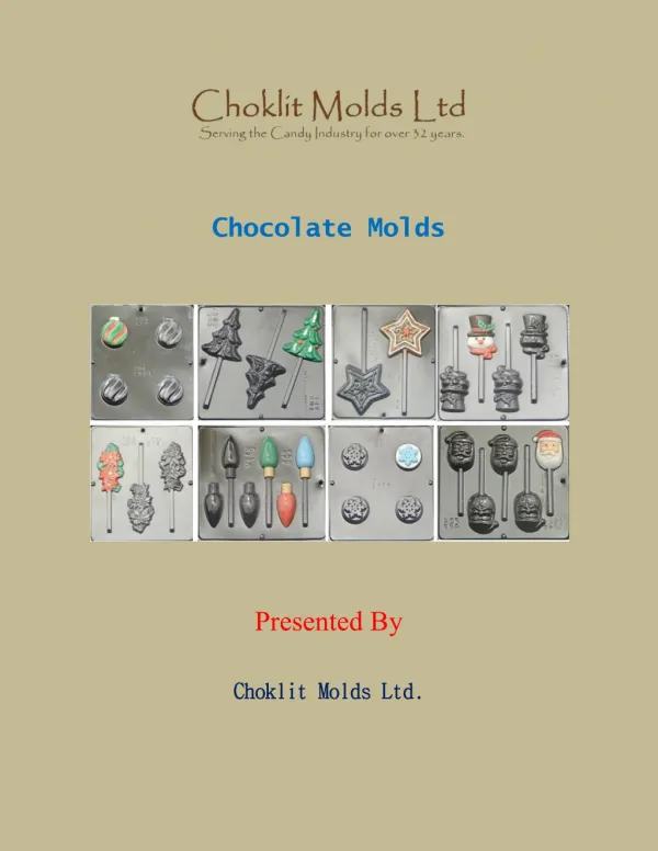 Chocolate Molds