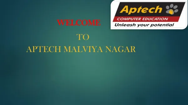 Top 10 IT Institute Providing Digital Marketing Training in India | Aptech Malviya Nagar