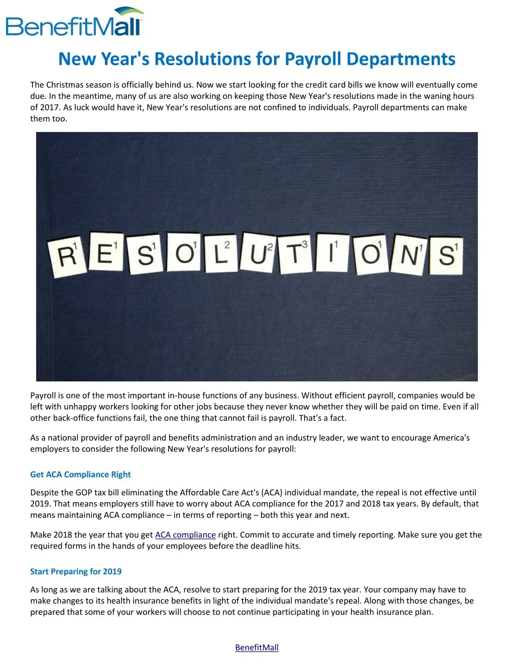 new year s resolutions for payroll departments
