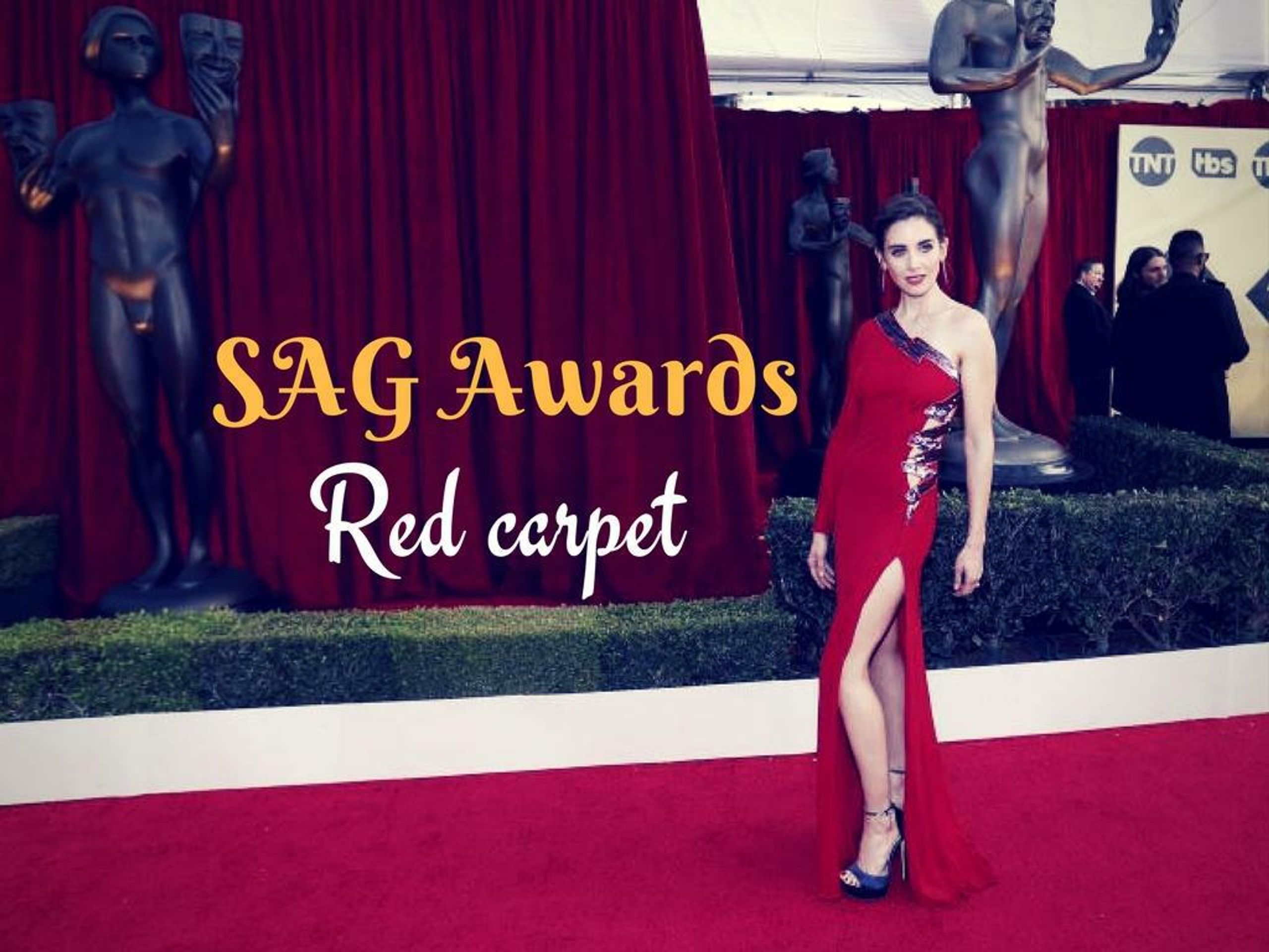 PPT SAG Awards 2018 red carpet photos PowerPoint Presentation, free
