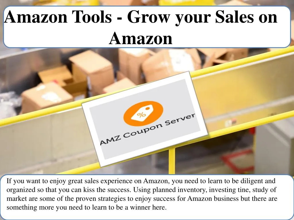 amazon tools grow your sales on amazon