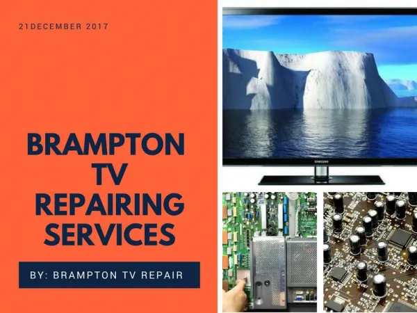 TV Repair Brampton