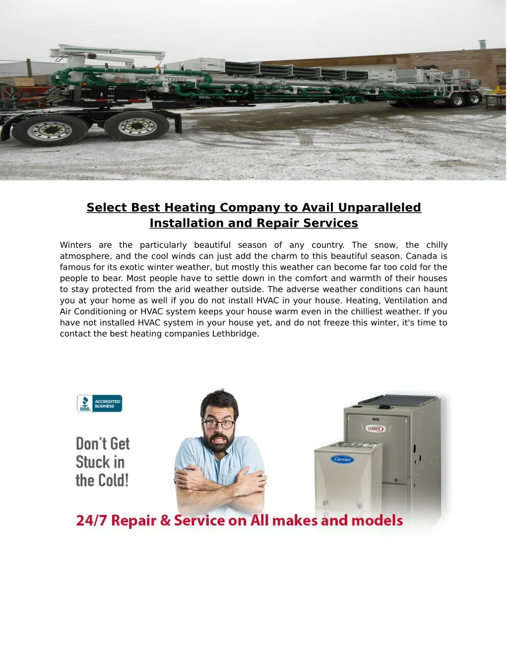 select best heating company to avail unparalleled