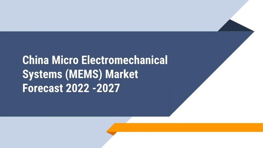 china micro electromechanical systems mems market