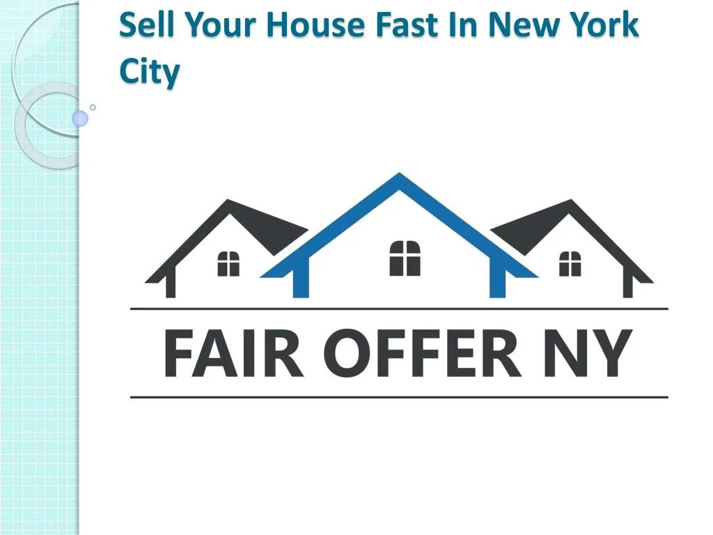sell your house fast in new york city