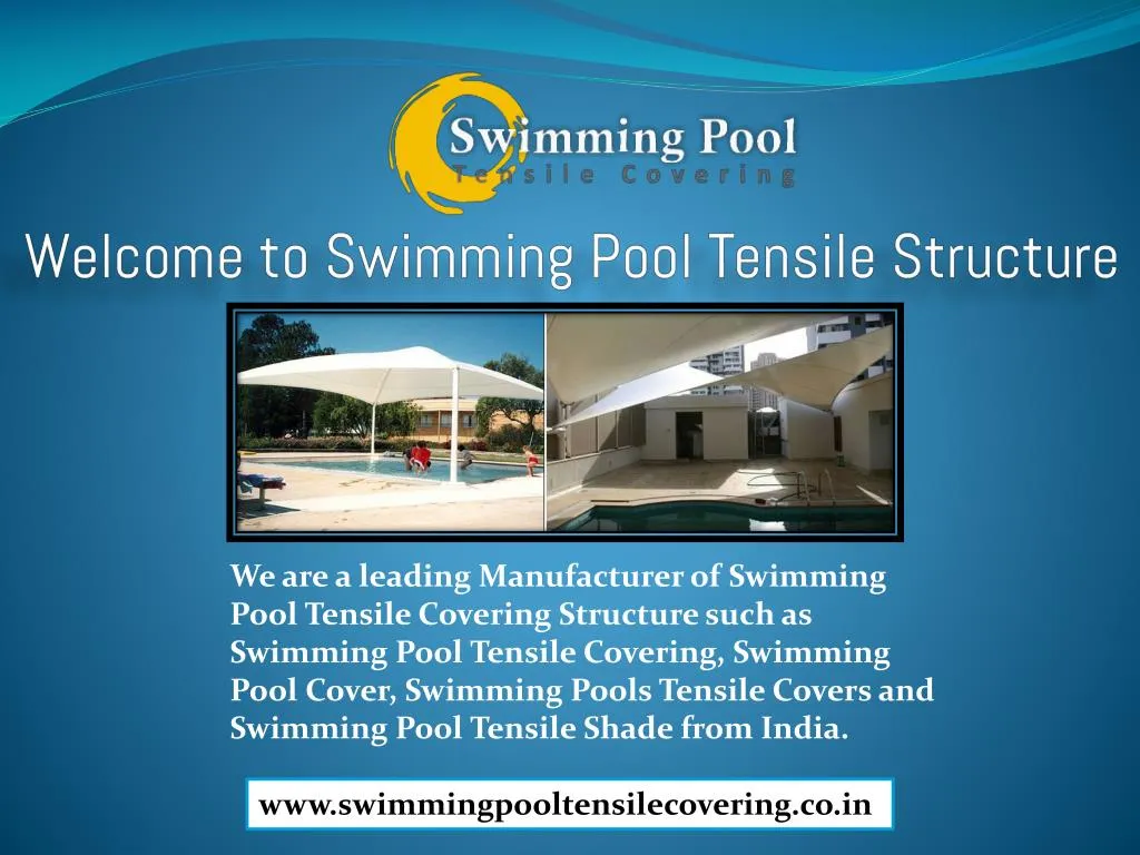welcome to swimming pool tensile structure