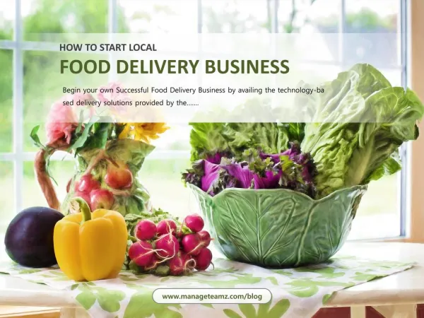 How to start food delivery business?