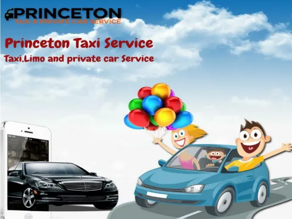 Princeton Private Taxi Service: Ride On Demand