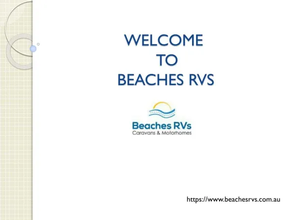 welcome to beaches rvs