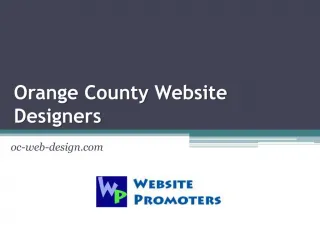 Orange County Website Designers - oc-web-design.com - slide 1