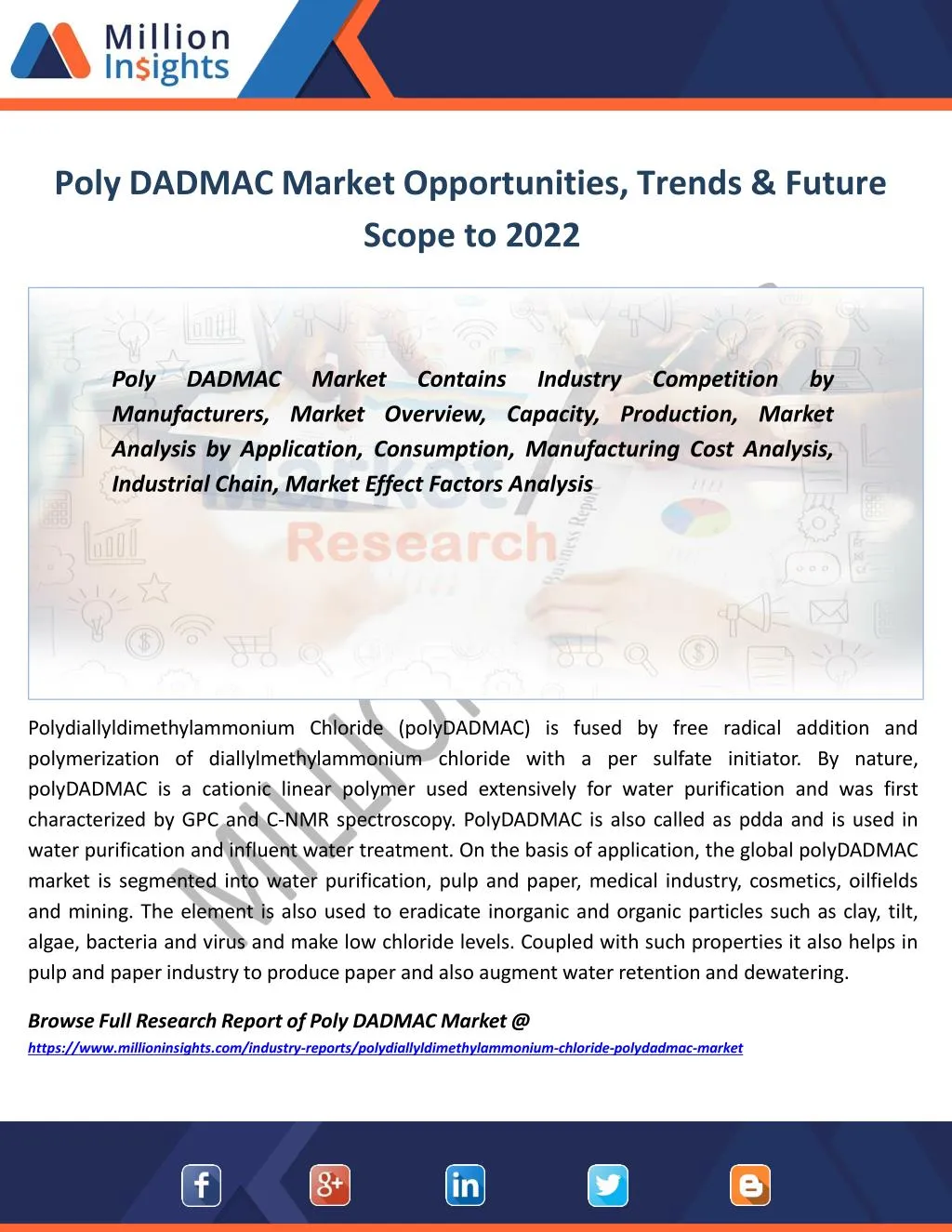 poly dadmac market opportunities trends future scope to 2022