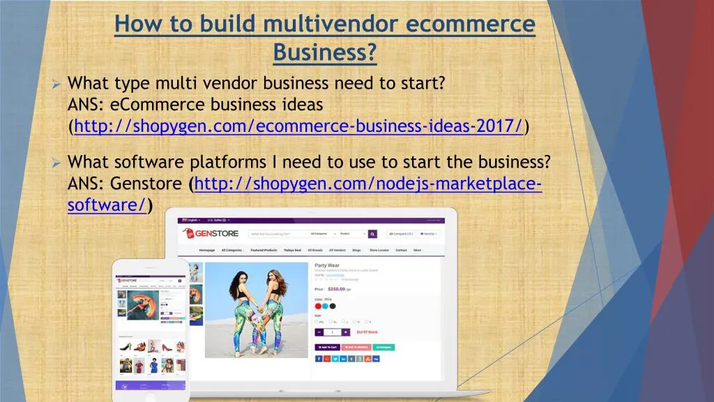 how to build multivendor ecommerce business