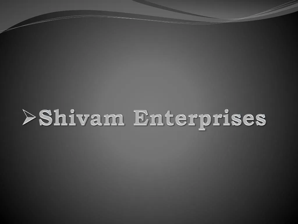 shivam enterprises