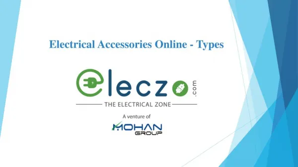 Online shopping electrical accessories