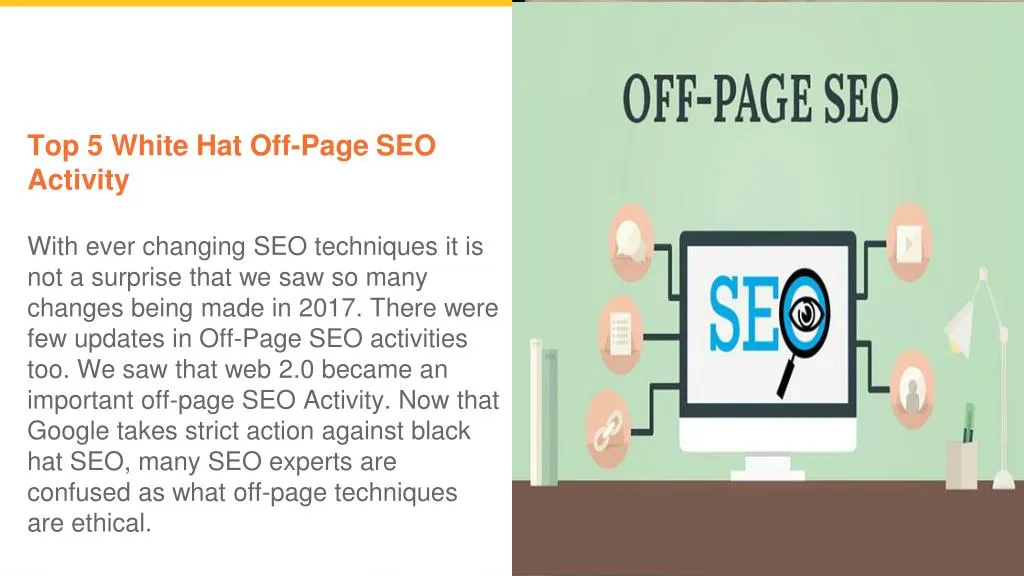 top 5 white hat off page seo activity with ever